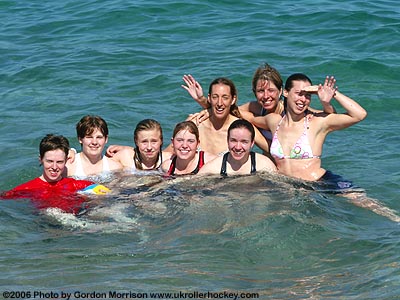 England Ladies in Spain
